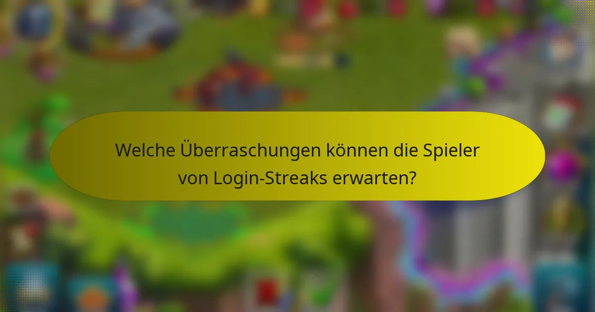 Welche Überraschungen können die Spieler von Login-Streaks erwarten?