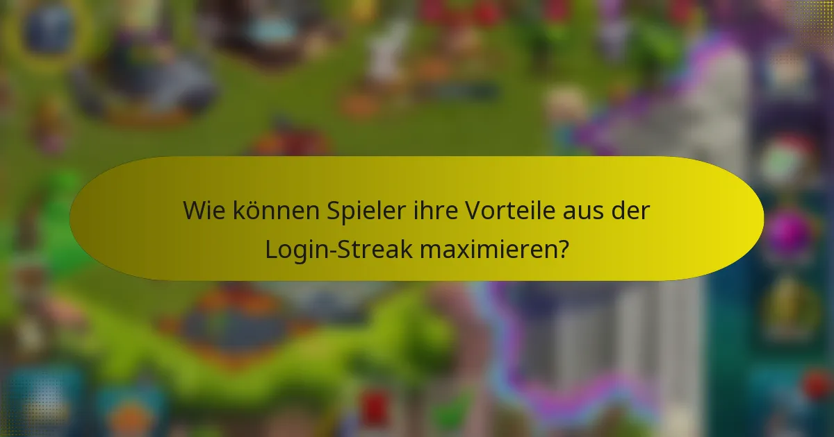Wie können Spieler ihre Vorteile aus der Login-Streak maximieren?